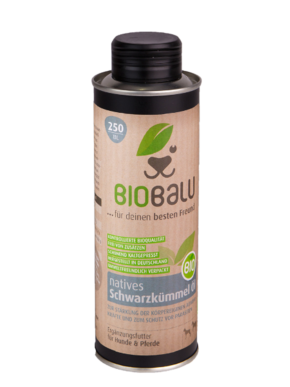 Biobalu Bio Schwarzkümmelöl Ergänzungsfutter 250 ml
