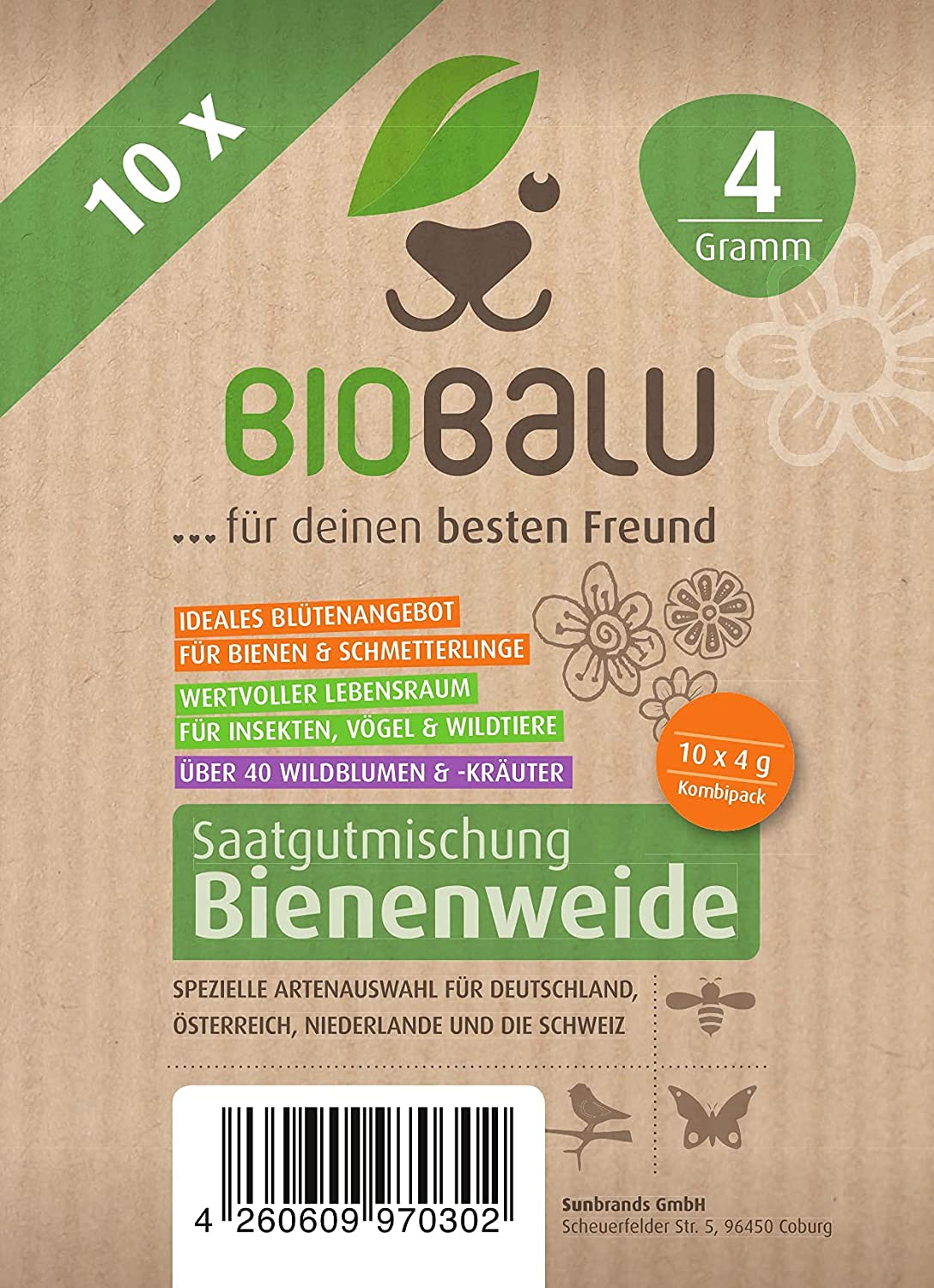 Biobalu Bienenweide Promo 4g